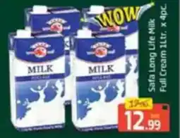 Al Madina Safa long life milk full cream offer