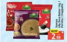 Al Madina Soorya idly dosa batter porotta chappathi offer