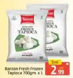 Al Madina Barzan fresh frozen tapioca offer