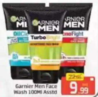 Al Madina Garnier men face wash offer