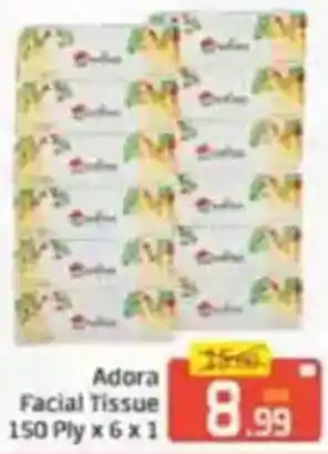 Al Madina Adora facial tissue offer