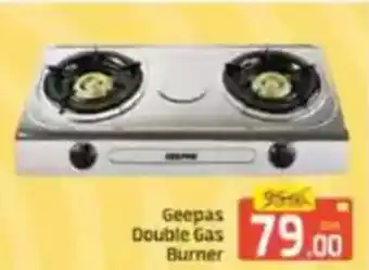 Al Madina Geepas Double Gas Burner offer