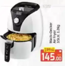 Al Madina Black+decker air fryer offer