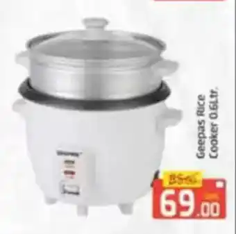 Al Madina Geepas Rice Cooker offer