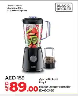 Lulu Hypermarket BLACK+DECKER Mixer / Grinder offer