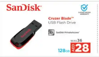 Lulu Hypermarket SANDISK Flash Drive offer