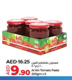 Lulu Hypermarket AL AIN Tomato Paste offer