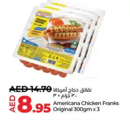 Lulu Hypermarket AMERICANA Chicken Franks offer