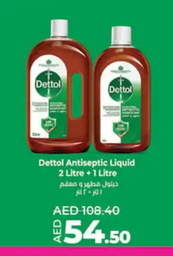 Lulu Hypermarket DETTOL Disinfectant offer