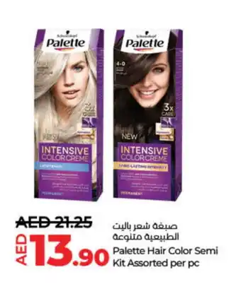 Lulu Hypermarket PALETTE Hair Colour offer