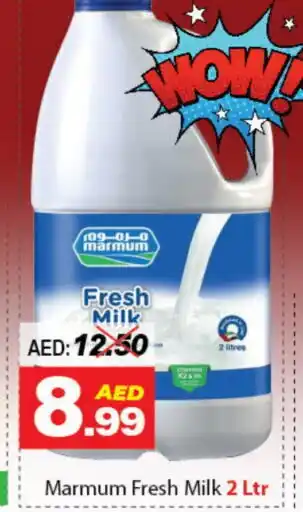 DESERT FRESH MARKET MARMUM Fresh Milk offer