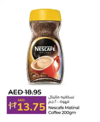 Lulu Hypermarket NESCAFE Coffee offer