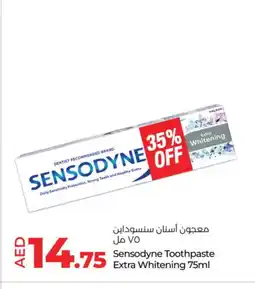 Lulu Hypermarket SENSODYNE Toothpaste offer