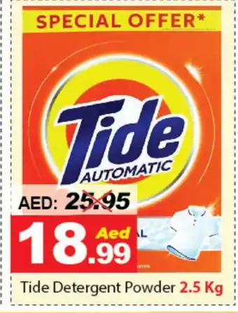 DESERT FRESH MARKET TIDE Detergent offer