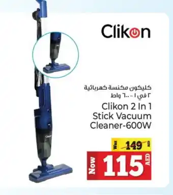 Kenz Hypermarket CLIKON Vacuum Cleaner offer