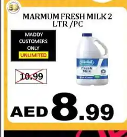 Al Madina MARMUM Fresh Milk offer