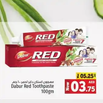 Kenz Hypermarket DABUR RED Toothpaste offer