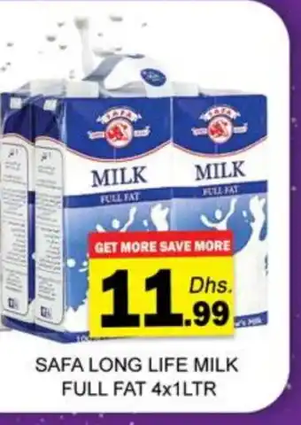 Zain Hypermarket SAFA Long Life / UHT Milk offer