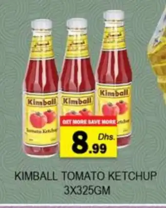 Zain Hypermarket KIMBALL Tomato Ketchup offer