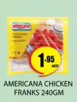 Zain Hypermarket AMERICANA Chicken Franks offer