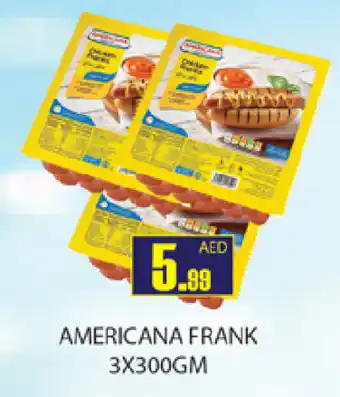 Gulf Hypermarket AMERICANA Chicken Franks offer