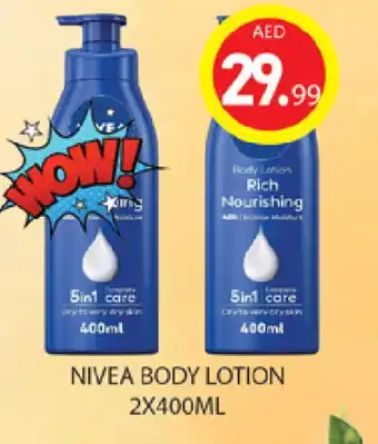 Gulf Hypermarket Nivea Body Lotion & Cream offer