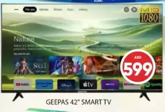 Al Madina GEEPAS Smart TV offer