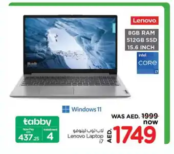 Nesto LENOVO Laptop offer