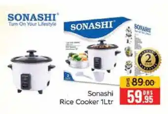 Mango Hypermarket LLC SONASHI Rice Cooker offer