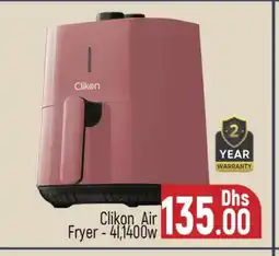 Al Madina CLIKON Air Fryer offer