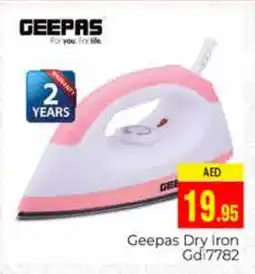 Pasons GEEPAS Ironbox offer