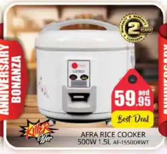 Pasons AFRA Rice Cooker offer