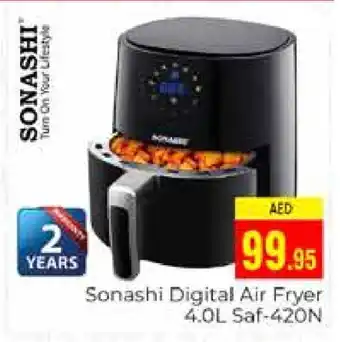 Pasons SONASHI Air Fryer offer