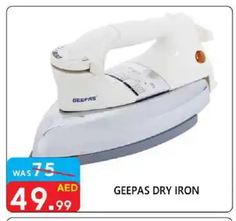 United Hypermarket GEEPAS Ironbox offer