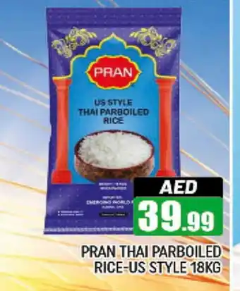 Al Madina PRAN Parboiled Rice offer