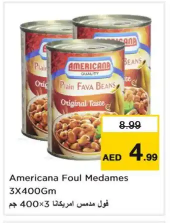 Nesto AMERICANA Fava Beans offer