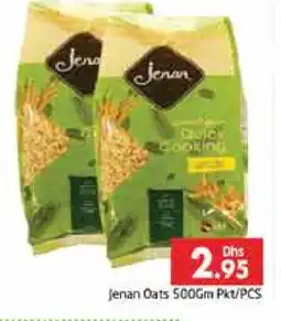 Pasons JENAN Oats offer