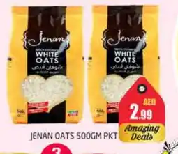 Pasons JENAN Oats offer