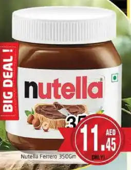 Pasons NUTELLA Chocolate Spread offer