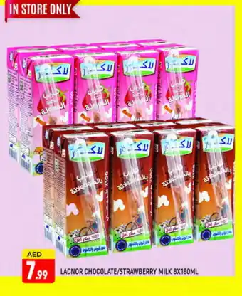 Al Madina LACNOR Flavoured Milk offer