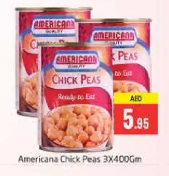 Pasons AMERICANA Chick Peas offer