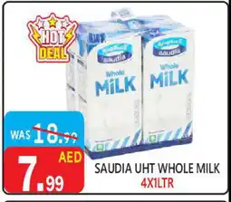 United Hypermarket SAUDIA Long Life / UHT Milk offer