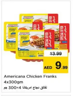 Nesto AMERICANA Chicken Franks offer