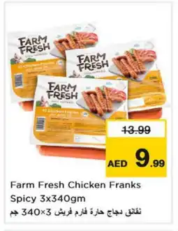 Nesto FARM FRESH Chicken Franks offer