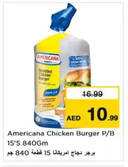 Nesto AMERICANA Chicken Burger offer