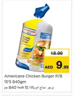 Nesto AMERICANA Chicken Burger offer