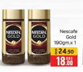 Mango Hypermarket LLC NESCAFE GOLD Coffee offer