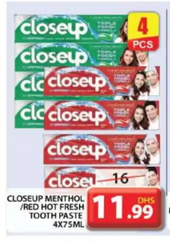 Grand Hyper Market CLOSE UP Toothpaste offer