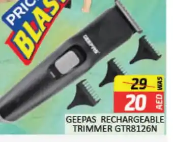 Mango Hypermarket LLC GEEPAS Remover / Trimmer / Shaver offer