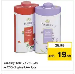 Nesto YARDLEY Talcum Powder offer